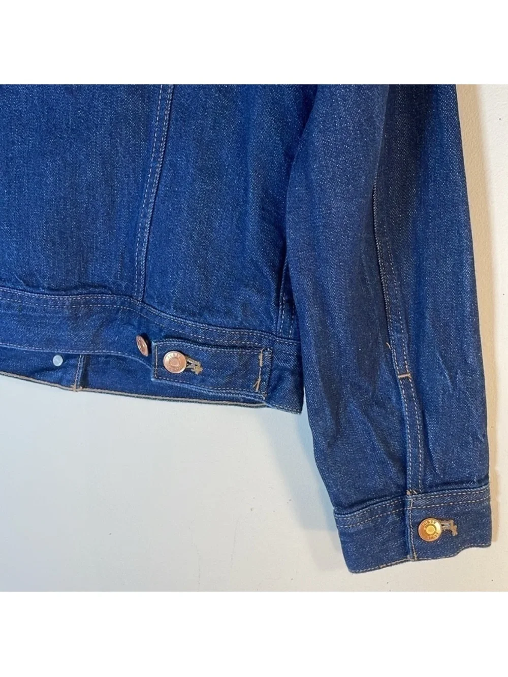 J. Crew Denim Trucker Jacket. Small.